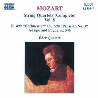 the album cover for Eder Quartet - String Quartets 8