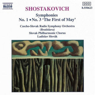 the album cover for Ladislav Slovak - Symphonies 1 & 3