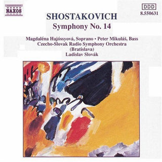 the album cover for Magdalena Hajossyova - Symphony 14