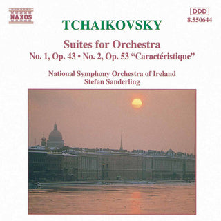 the album cover for Stefan Sanderling - Suites for Orchestra 1 & 2