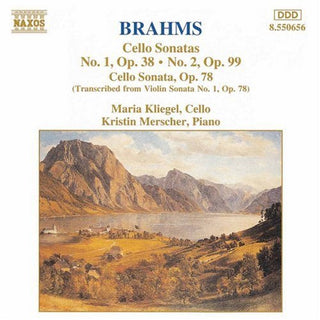 the album cover for Kristin Merscher - Cello Sonatas Opp. 38, 78 & 99