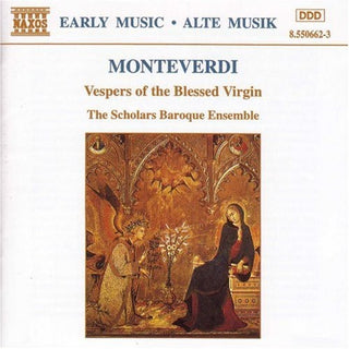 the album cover for The Scholars Baroque Orchestra - Vespers of Blessed
