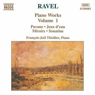 the album cover for Francois-Joel Thiollier - Piano Music