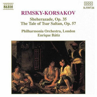 the album cover for David Nolan - Sheherazade / Tsar Saltan