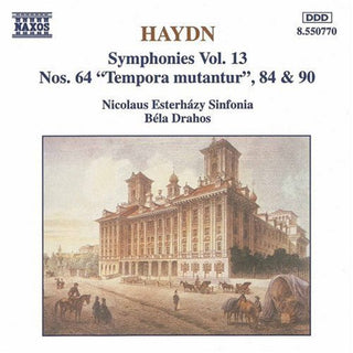 the album cover for Bela Drahos - Symphonies 64 84 & 90
