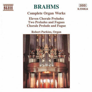 the album cover for ROBERT PARKINS - Organ Works Complete