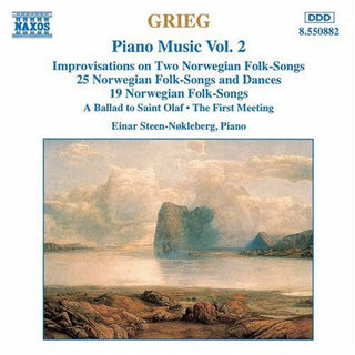 the album cover for Einar Steen-Nokleberg - Piano Music 2