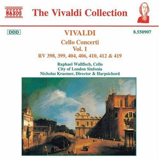 the album cover for RAPHAEL WALLFISCH - Cello Concerti 1