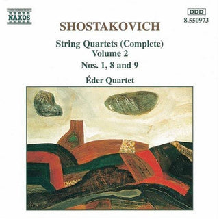 the album cover for Eder Quartet - String Quartets 2