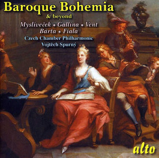 the album cover for VojtÄ›ch SpurnÃ½ - Bohemian Baroque 4