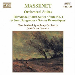 the album cover for Jean-Yves Ossonce - Orchestral Suites 1-3 / Herodiade