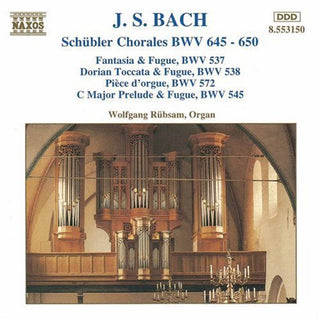 the album cover for J. RHEINBERGER - Schubler Chorales