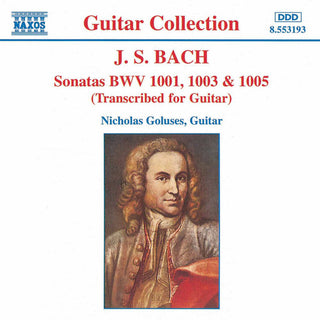 the album cover for Nicholas Goluses - Guitar Sonatas