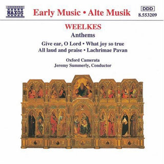 the album cover for T. Weelkes - Anthems