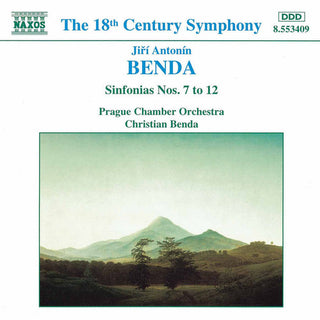 the album cover for C.P.E. Bach - Sinfonias 7-12