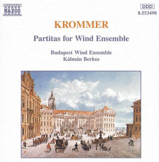 the album cover for F. KROMMER - Partitas for Wind Ensemble 1