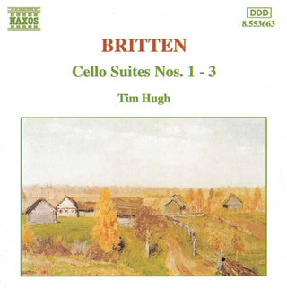 the album cover for Tim Hugh - Cello Suites 1-3