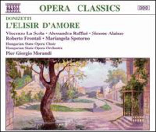 the album cover for Alessandra Ruffini - L'elisir D'amore
