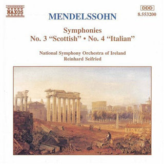 the album cover for Ireland National Symphony Orchestra - Symphonies 3 & 4