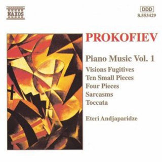 the album cover for Eteri Andjaparidze - Piano Music 1