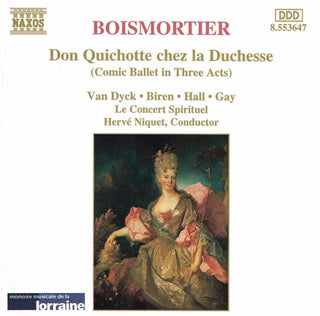 the album cover for Herve Niquet - Don Quichotte Chez la Duchesse