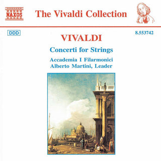the album cover for Alberto Martini - Concerti for Strings