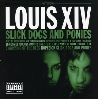 the album cover for Louis Xiv - Slick Dogs and Ponies