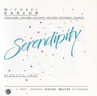 the album cover for Michael Garson - Serendipity