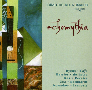 the album cover for Dimitris Kotronakis - Echomythia