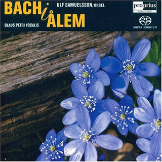 the album cover for Ulf Samuelsson & Petri - Bach on Alem
