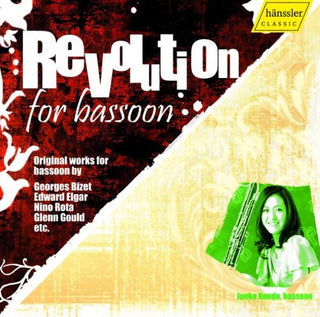 the album cover for Mitsutaka Shiraishi - Revolution for Bassoon