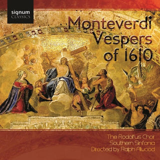 the album cover for Rodolfus Choir - Vespers of 1610