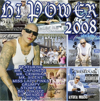 the album cover for Best of Hi Power 2008 / Various - Best Of Hi Power 2008