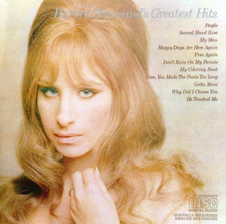 the album cover for Barbra Streisand - Greatest Hits