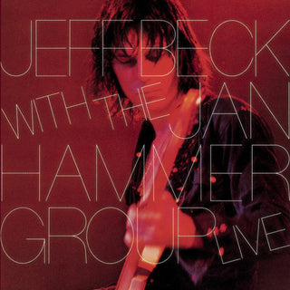 the album cover for Jeff Beck - Live with the Jan Hammer Group