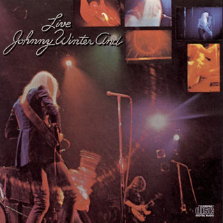 the album cover for Johnny Winter - Live