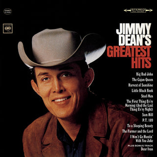 the album cover for Jimmy Dean - Jimmy Dean's Greatest Hits