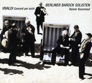 the album cover for Berliner Barock Solisten - Concertos for Strings