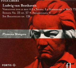 the album cover for Plamena Mangova - Variaions for Piano