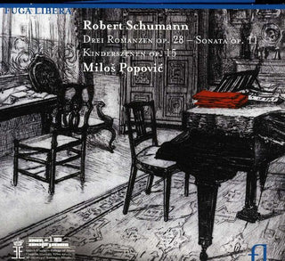the album cover for Milos Popovic - Piano Works [Digipak]
