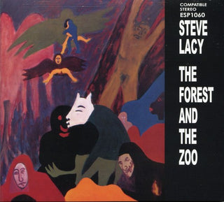 the album cover for Steve Lacy - The Forest and The Zoo