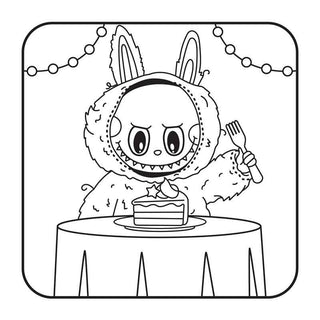 Lafufu Coloring Book
