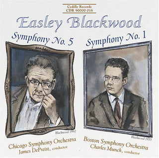 the album cover for CHARLES MUNCH - Symphonies 1 & 5
