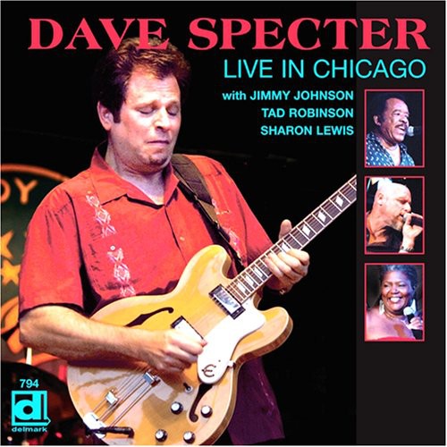 the album cover for Dave Specter - Live in Chicago
