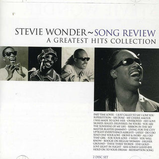 the album cover for Stevie Wonder - Song Review: Greatest Hits