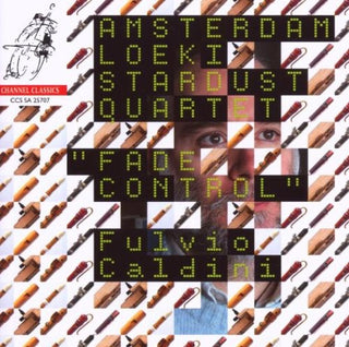the album cover for Amsterdam Loeki Stardust Quartet - Fade Control: Music of Fulvio Caldini