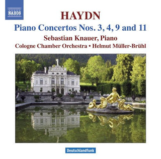the album cover for Sebastian Knauer - Piano Concertos 3 4 9 & 11