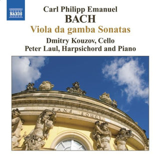 the album cover for Dmitry Kouzov - Viola Da Gamba Sonatas