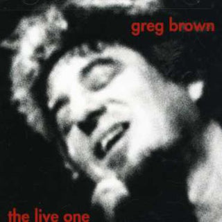 the album cover for Greg Brown - Live One
