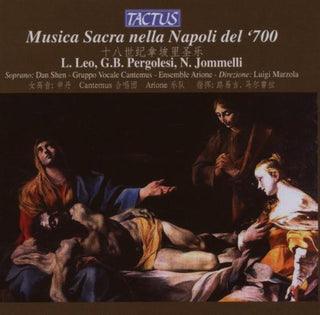 the album cover for Luigi Marzola - 18th Century Sacred Music in Naples